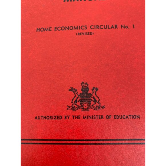 VTG Textbook Foods Nutrition Home Management Recipes Manual 1956 Canada 8793 - Picture 3 of 9